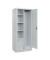 Putzmittelschrank Classic PLUS 080120-02 S10009 lichtgrau 80,0 x 50,0 x 195,0 cm, aufgebaut